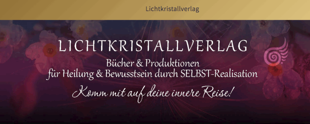 Lichtkrisstall-Banner